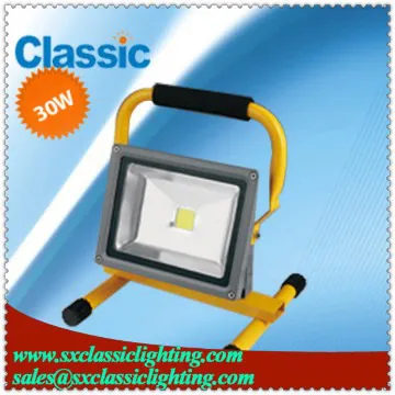 chargeable popular 30W led flood light