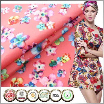High qualtiy SGS Certified Polyester Elastic wholesale satin fabric