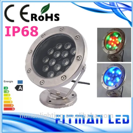 DMX512 Control RGB LED Underwater Light IP68 18w LED Pool Light