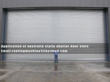 Australia Shutter Door Roll Forming Machinery