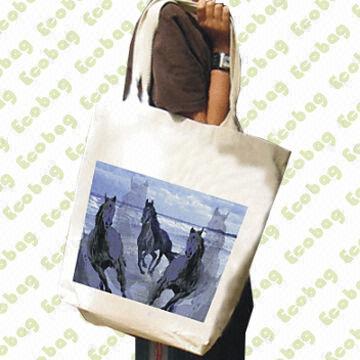 Tote Bag, Customized Sizes, Colors and Logos are Accepted, Made of 8oz Canvas Cotton