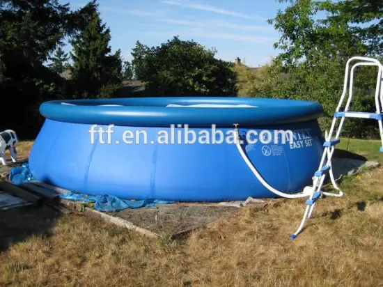 2016 giant blue high quality Inflatable water pool for adults