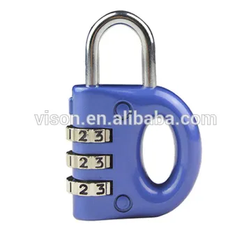 travel combination lock luggage lock cabinet lock in cheap price
