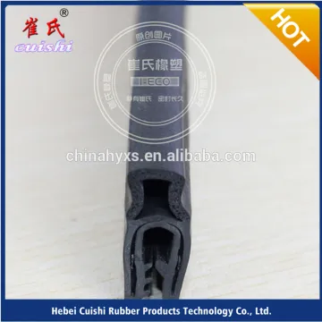 waterproof rubber auto trunk boot seal