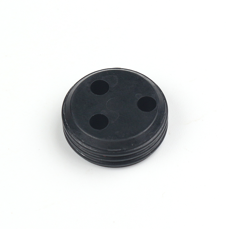 OEM Custom Round Sealing Plug Plate Dust-proof Rubber Stopper for RFID Bin Tags