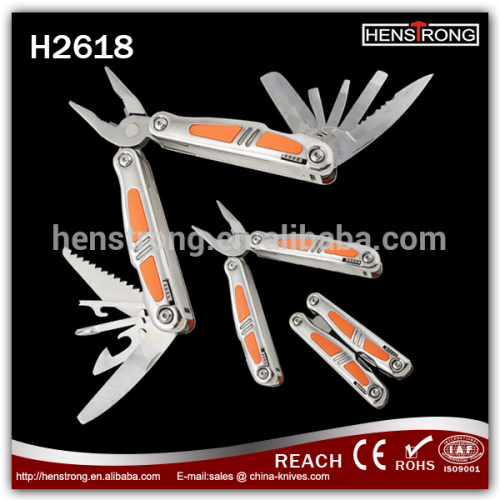 Multifunction Pocket long nose multi tools plier with safety lock designs