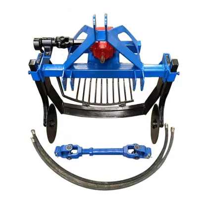 Tractor-Driven Sweet Potato Harvester with Vibrator