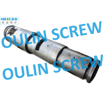 Jwell 55/120 Twin Conical Screw and Barrel for PVC Pipe