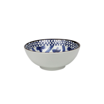 7.2'' Durable Household Melamine Bowl Japanese Style
