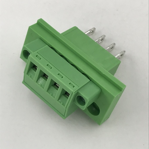 6pin panel mount plug-in terminal block