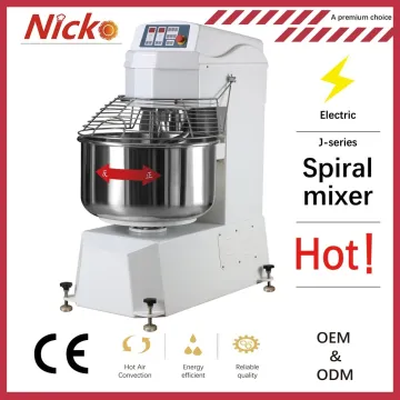 3kw Bowl Removable Spiral Mixer Industrial Dough Mixer Mixing Machine 25kg