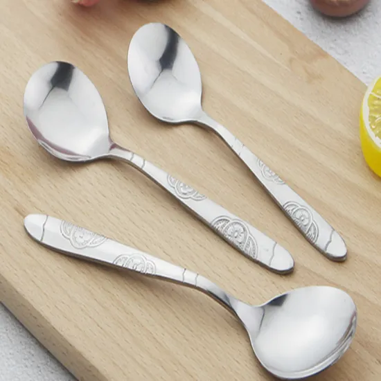 Half Flower Stainless Steel Cutlery