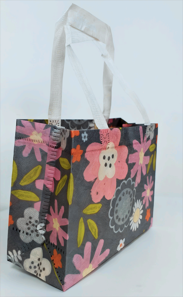 Custom biodegradable water-soluble non-woven bags
