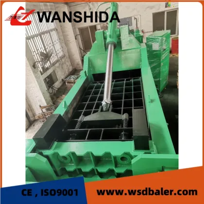 hydraulic paper press for recycling equipment