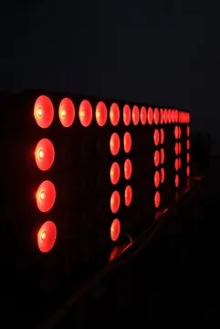 800w Rgb Dmx / Auto Led Matrix Light , Concert Animation Matrix Lighting