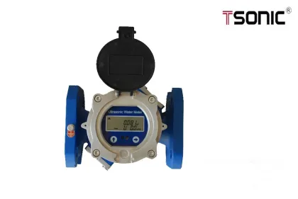 Ultrasonic digital water flow measurement
