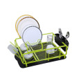 Alumnium Dish Rack with Removable Drainer