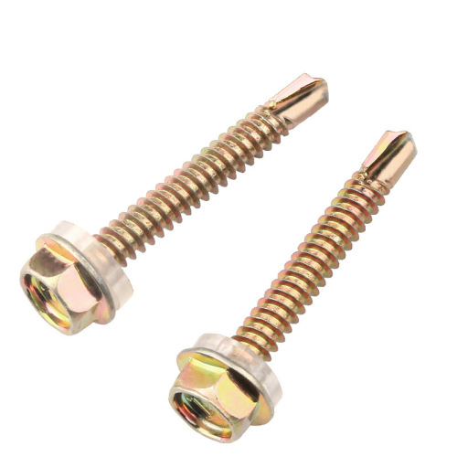 Hexagon Head Self-Drilling Tapping Screws With Collar