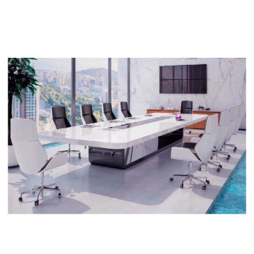 Hot Selling Italian Office Furniture: Conference Meeting Room Table with Chairs