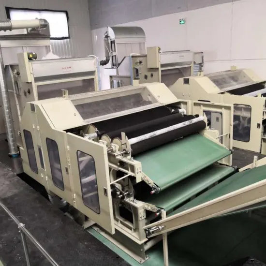 Double Cylinder Double Doff Carding Machine width200