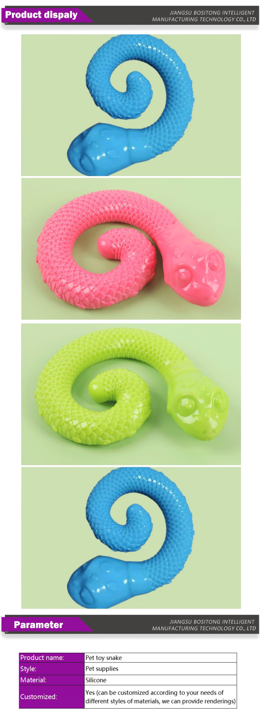 coiled snake pet toy treat release