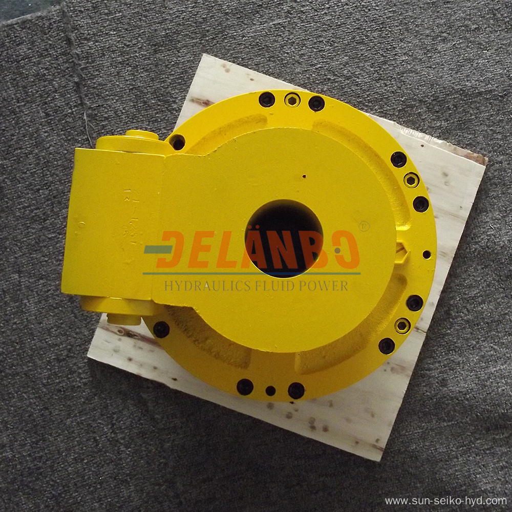 Through hole hydraulic motor, center hole can be inserted into the large torque hydraulic motor