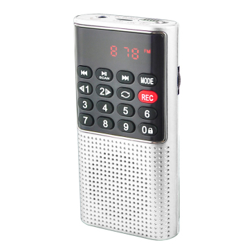 L-328 FM Radio Portable Speaker with Voice Recorder and MP3 Player