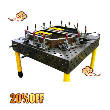 High Precision Grey Cast Iron 3D Demmels Welding Table