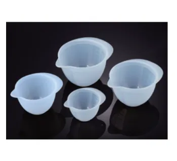 New 4-Piece Kitchenware Set: Silicone Measuring Cups and Glass Soup Containers for Storage