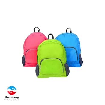 Foldable Backpack with Customizable LOGO