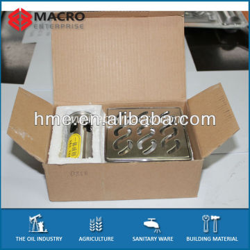 Stainless Steel Bathroom Accessories Square Floor Drain