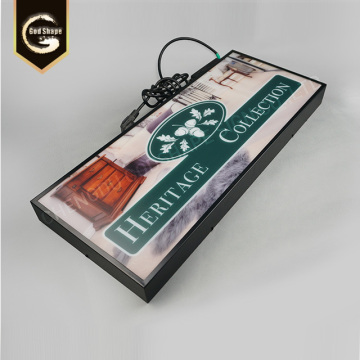 Restaurant Coffe Shop Advertising Display Light Boxes