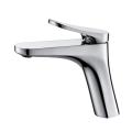 Deck Mounted Bathroom Sink Faucet with Single Lever