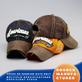 Topi Bisbol Americana NYC Vintage Dicuci