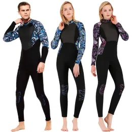 Neoprene Diving Suit Women Men Swimming Wetsuit Neoprene Surfing Full suit