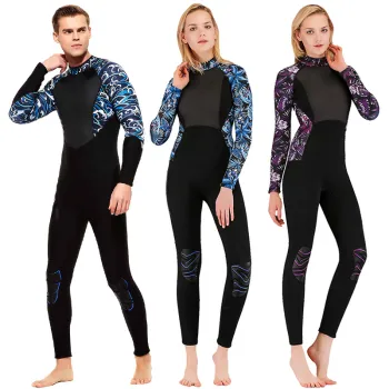 Neoprene Diving Suit Women Men Swimming Wetsuit Neoprene Surfing Full suit