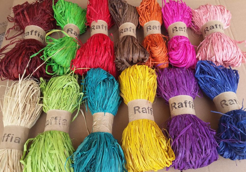 raffia ribbon for crafts 