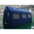 Tenda inflável de oxford azul escuro