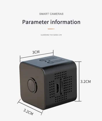 Mini Wifi Camera: Smart Home 1080p Micro Camcorder with Night Vision