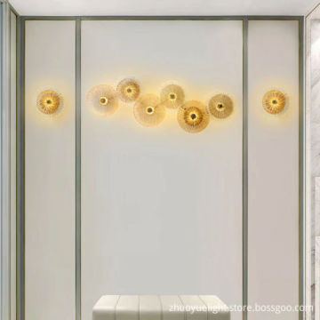 Decorative Wall Lighting and Background Wall Art for Modern Living Rooms, Bedrooms, and Corridors