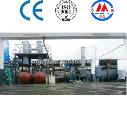 environmental waste oil recycle machinery waste oil refining machine used engine oil refining equipment
