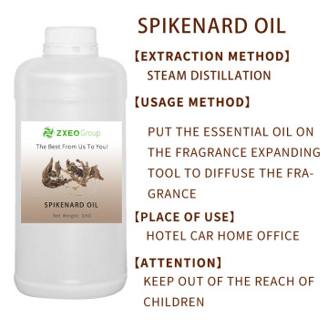 100% Pure &amp; Natural Steam destilado Spikenard Oil para a saúde