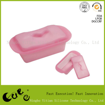 Portable Microwave Bowl Camping Bowl Silicone Box Silicone Mixing Bowl