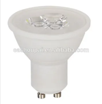 5 Watts Plastic reflector led spot lamps GU10 40 /120Beam Spread