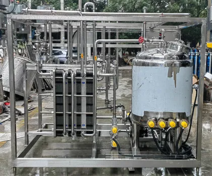 Milk Pasteurizer for Small Dairy Juice Drinks - Pasteurization Equipment Sterilizer