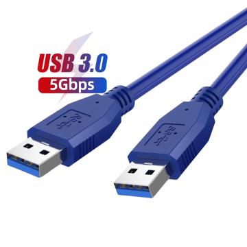 Taipuxi USB 3.0 mannelijke kabel - Beschikbaar in 0,5 m, 1 m en 1,5 m blauwe uitbreidingskabels