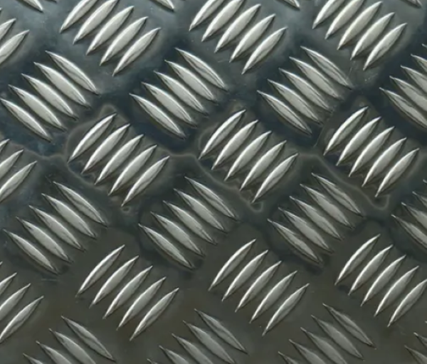 AA1060 H24 Aluminium Chequered Plate Five Bars Pattern 3 AA1060 H24 Aluminium Chequered Plate Five Bars Pattern 3