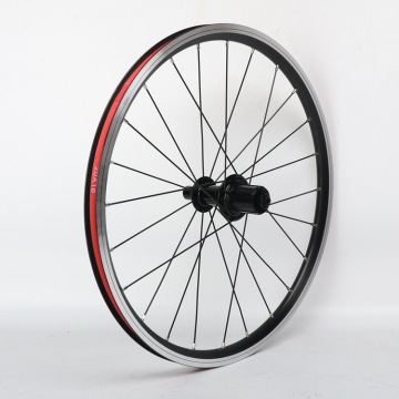 Coerpower 406 Wheelset 4/11 Velocità V-Brake 24H Bicycle Hub Folding Bike Set