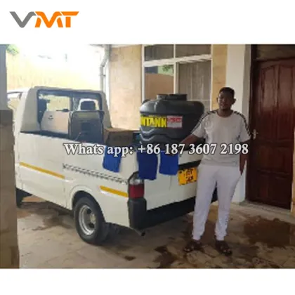 2024 New Outdoor Mobile Steam Car Wash with Foam Wax Car Wash Machine