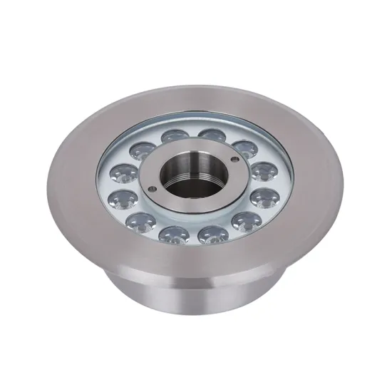 LED underwater fountain light with stable effect